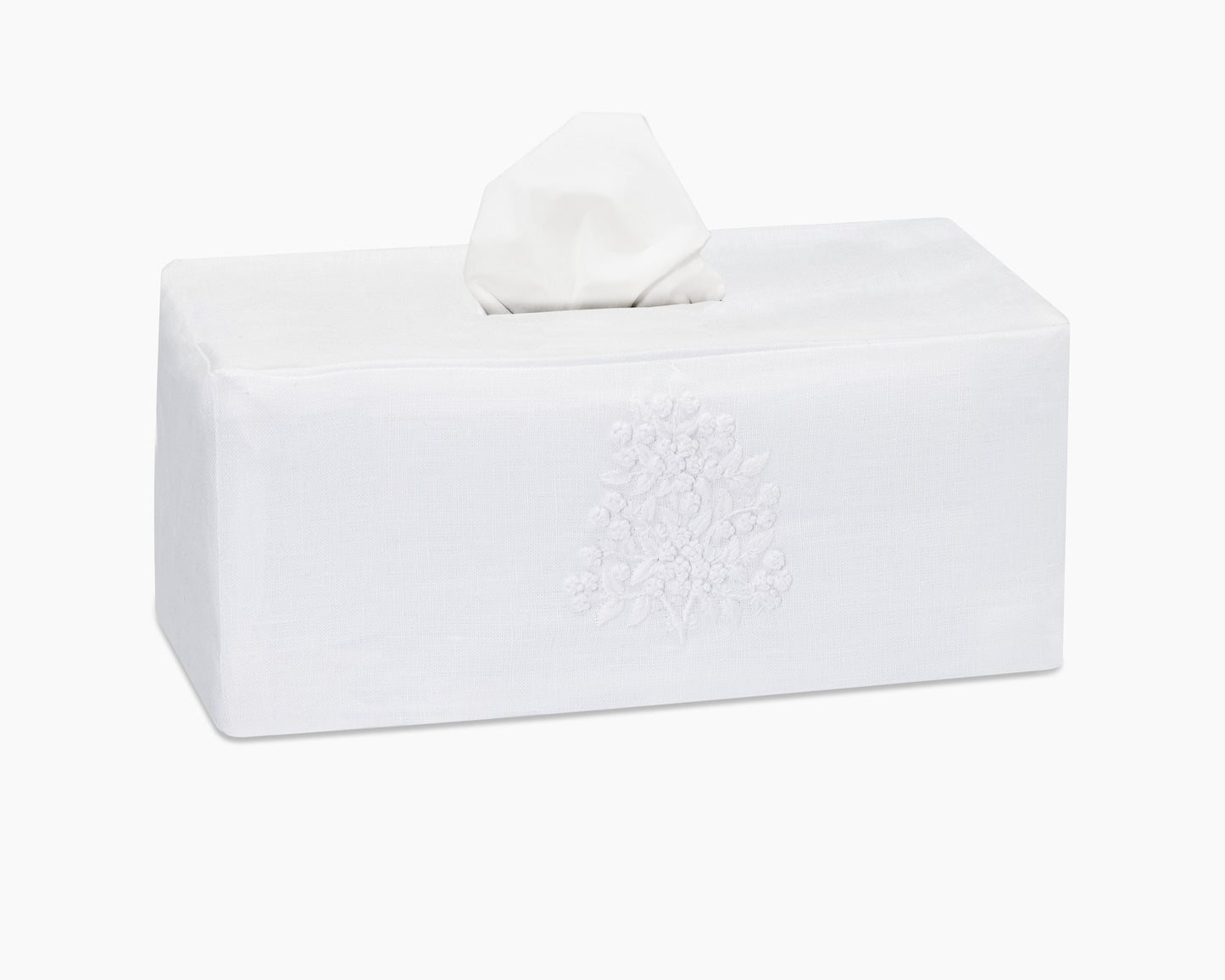 Jardin Classic Linen Long Tissue Box Cover