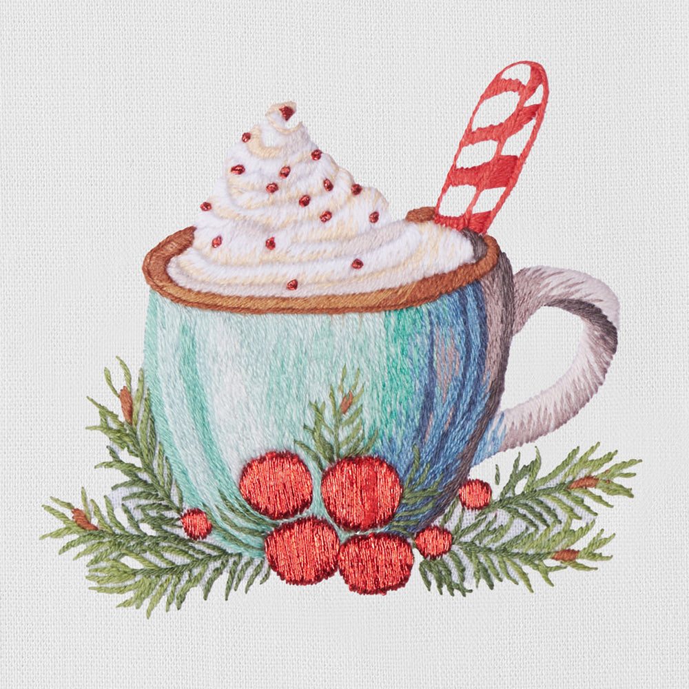 Holiday Hot Chocolate Hand Towel