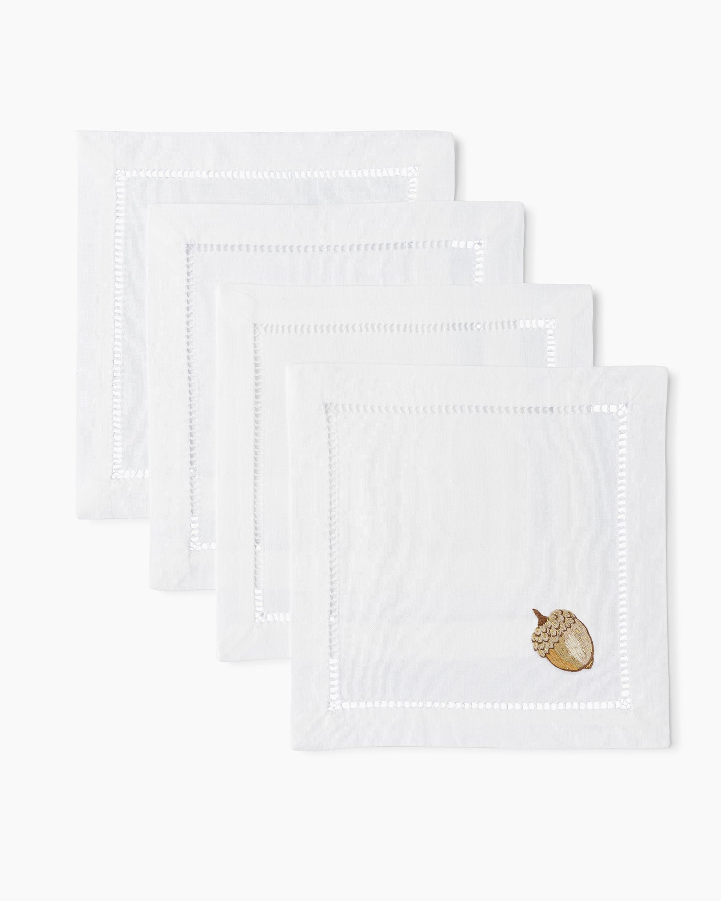 Acorn Gold Cocktail Napkins
