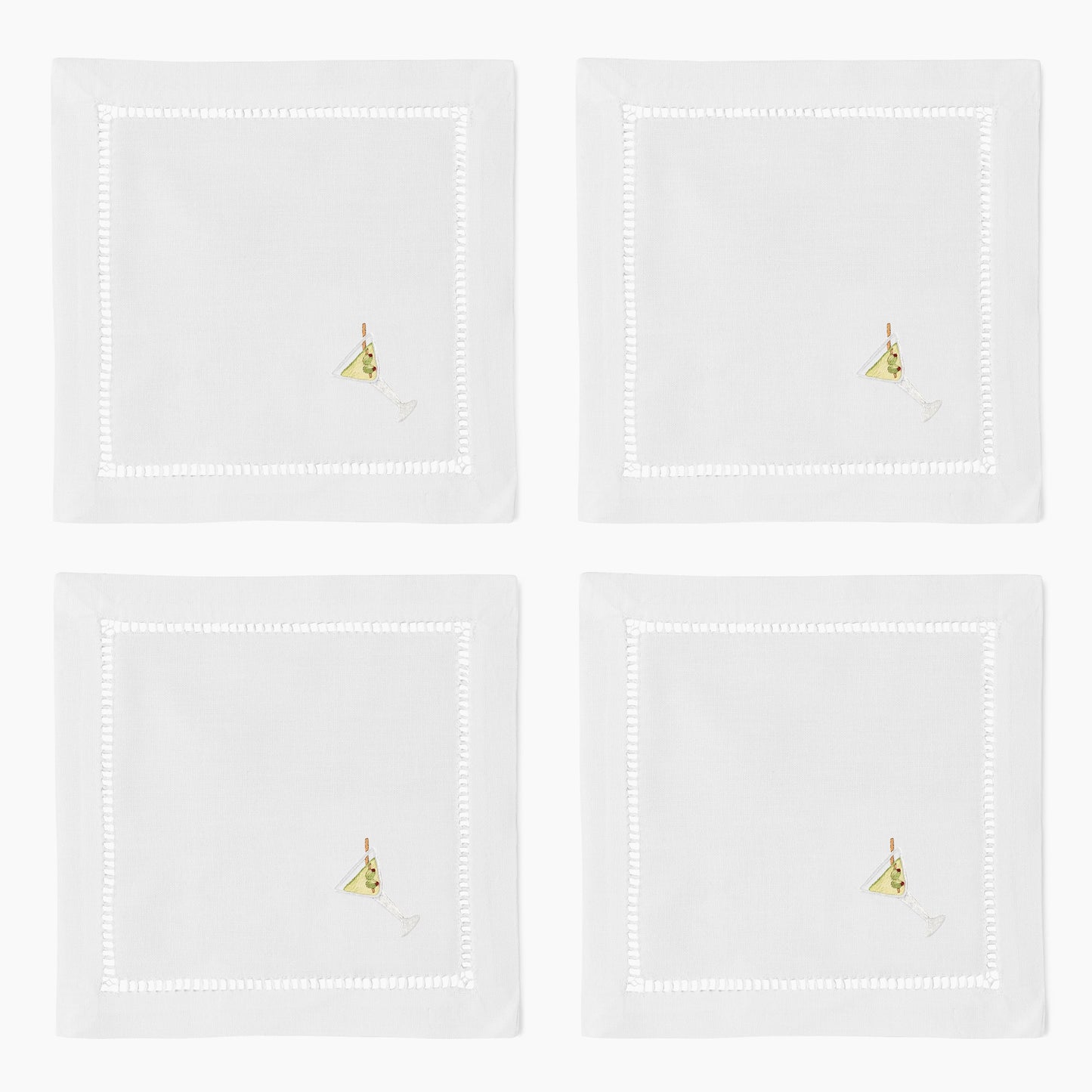 Dirty Martini Cocktail Napkins