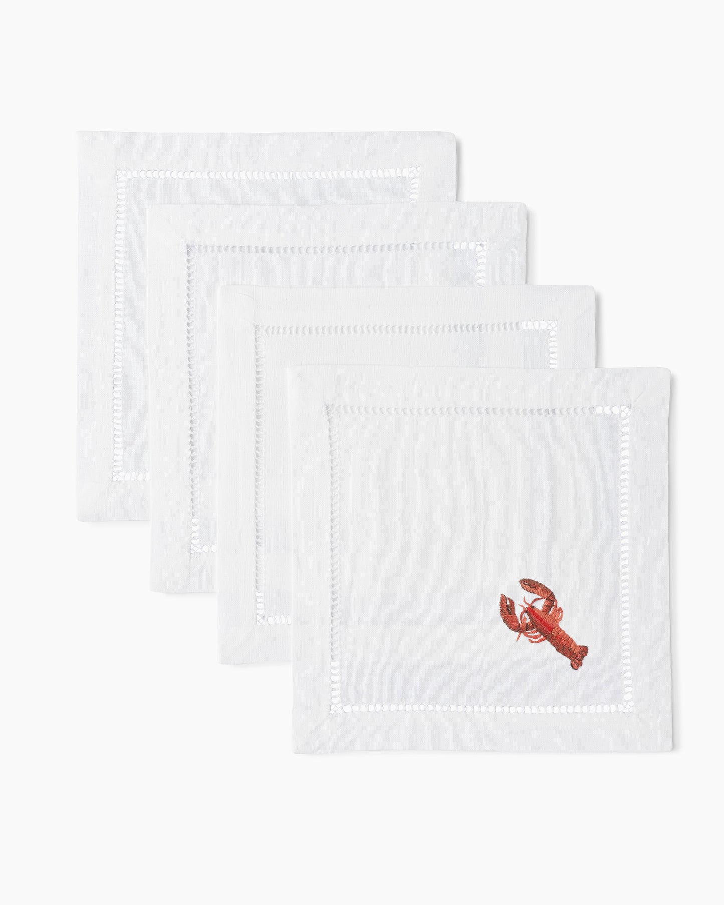 Lobster Modern Cocktail Napkin Set