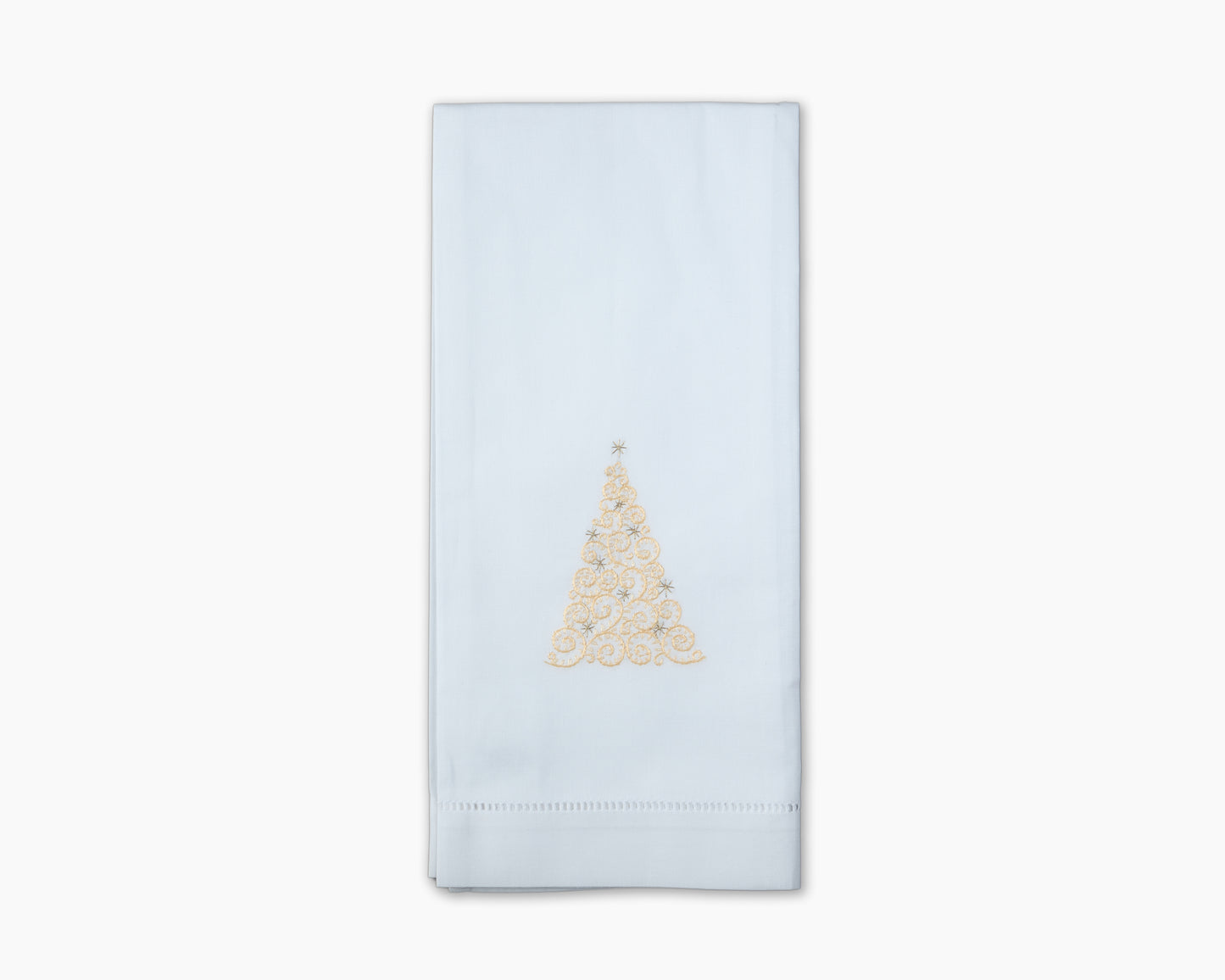 Christmas Tree Swirl Hand Towel