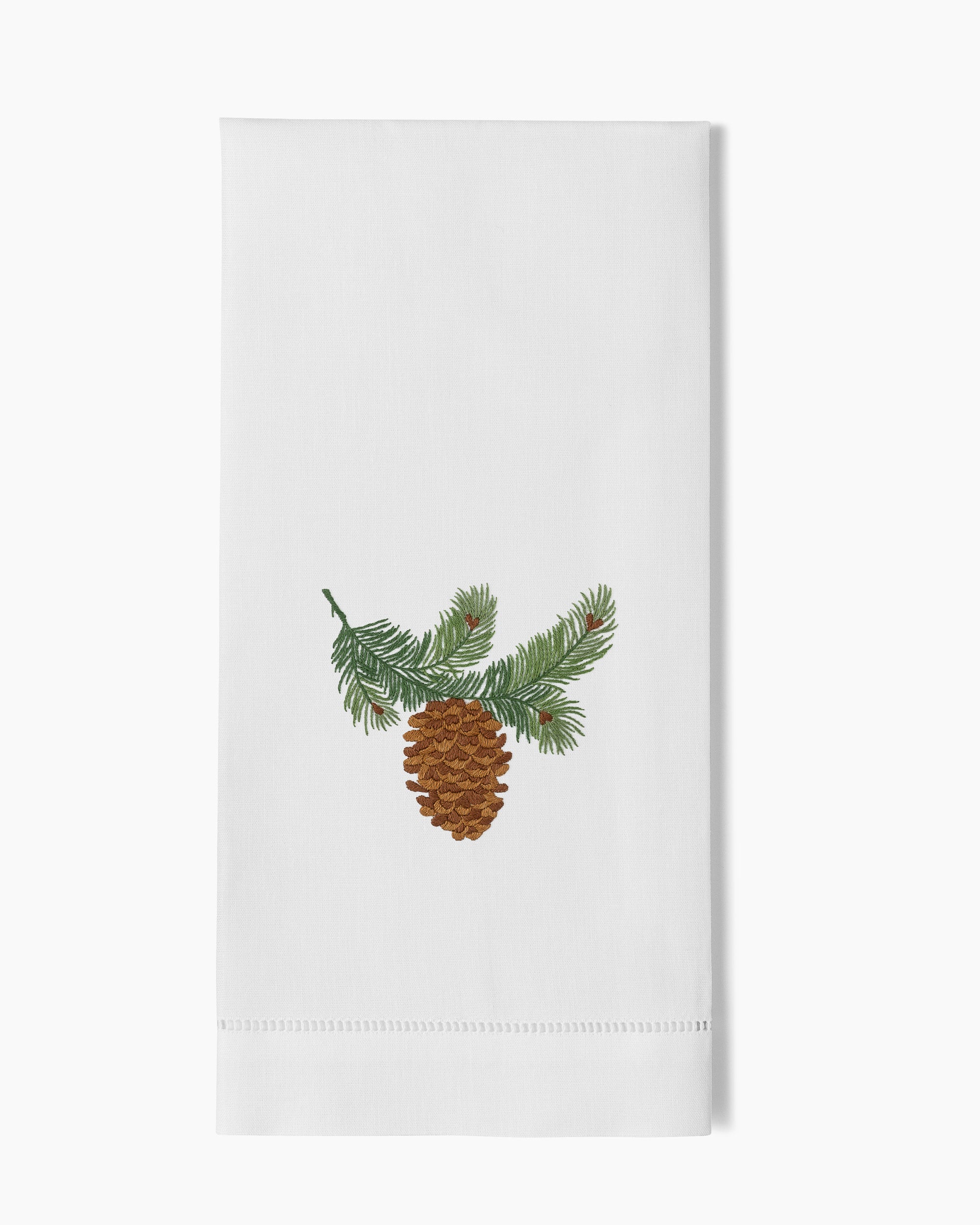 Connell Pinecone Plaid Tea Towel Set of 3 19x28