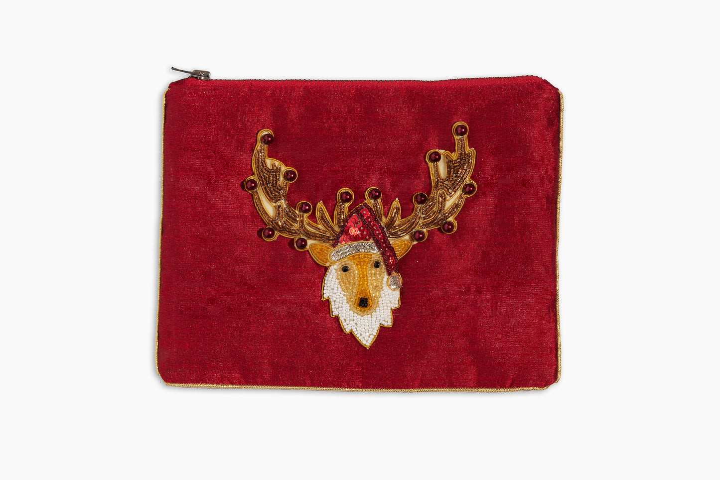 Ornament Antlers Zipper Pouch