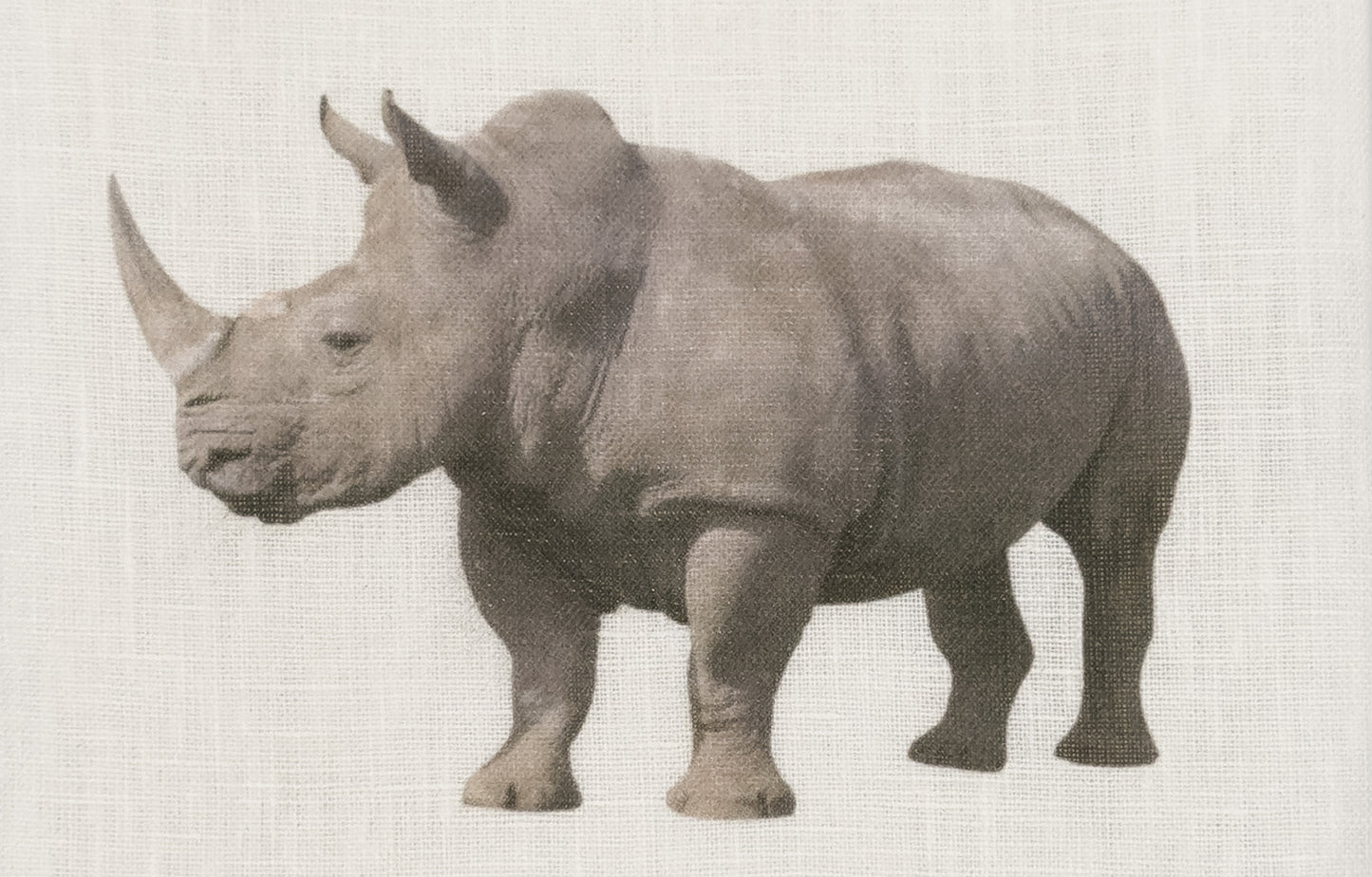 Rhino Linen Tissue Box Cover