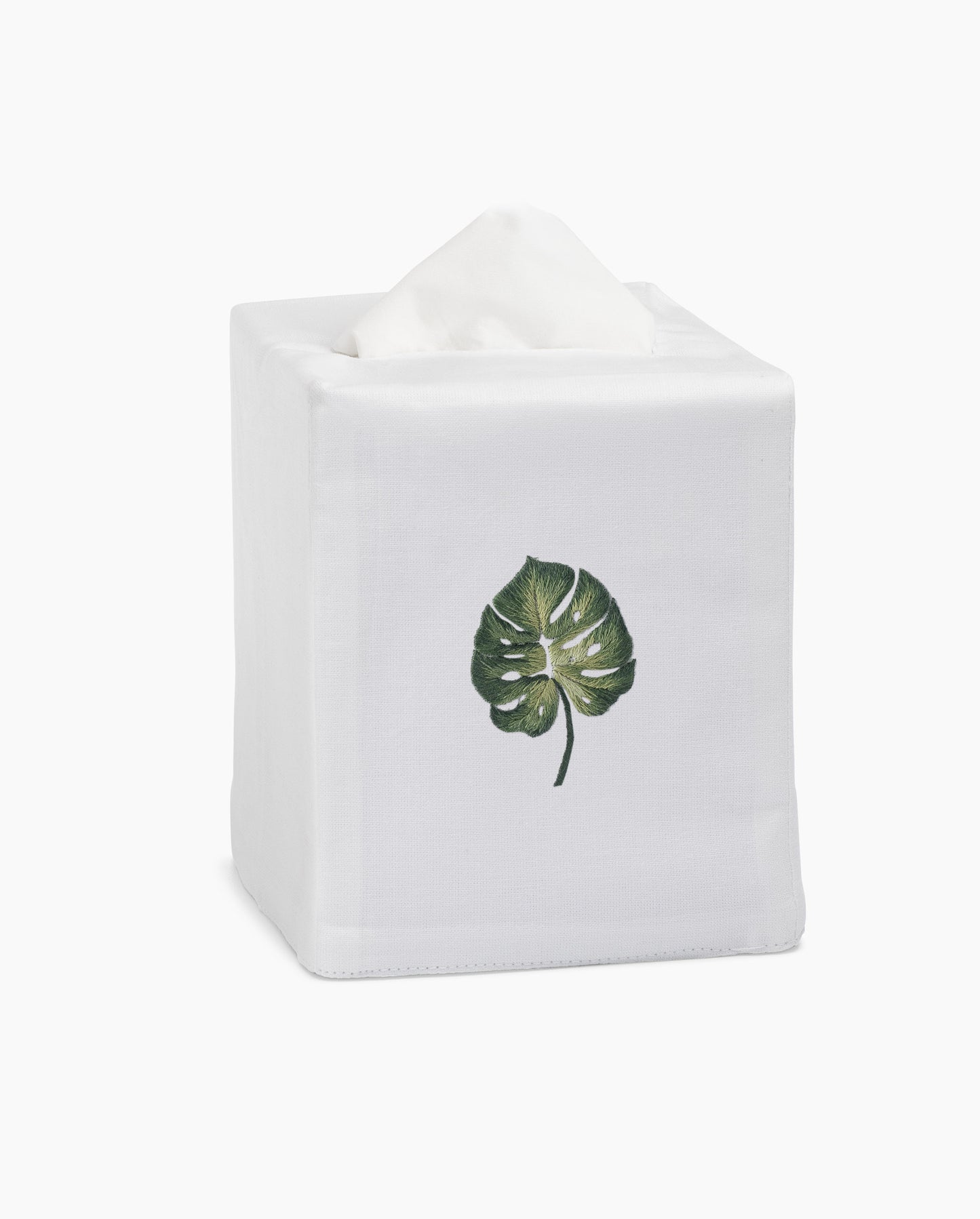Tropical Leaf Tissue Box Cover
