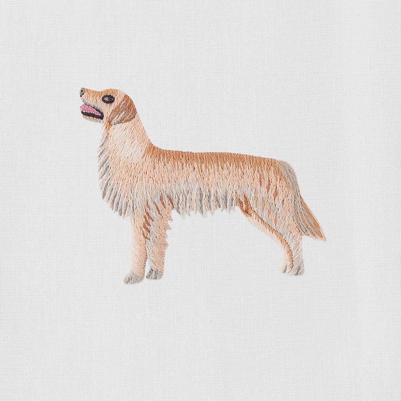 Dog Golden Retriever Hand Towel