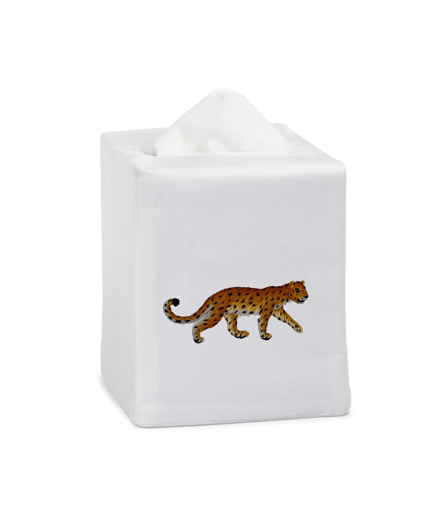 Leopard Tissue Box Cover