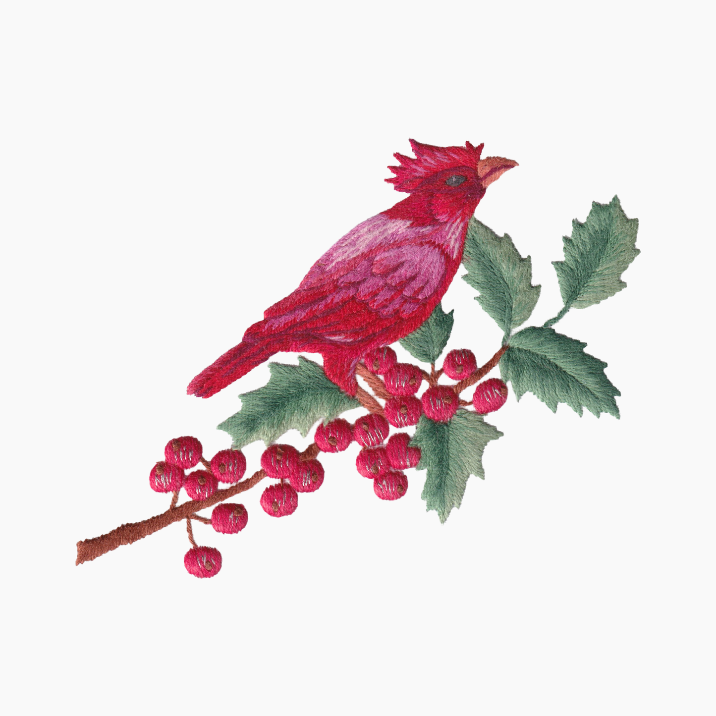 Cardinal Holly Towel