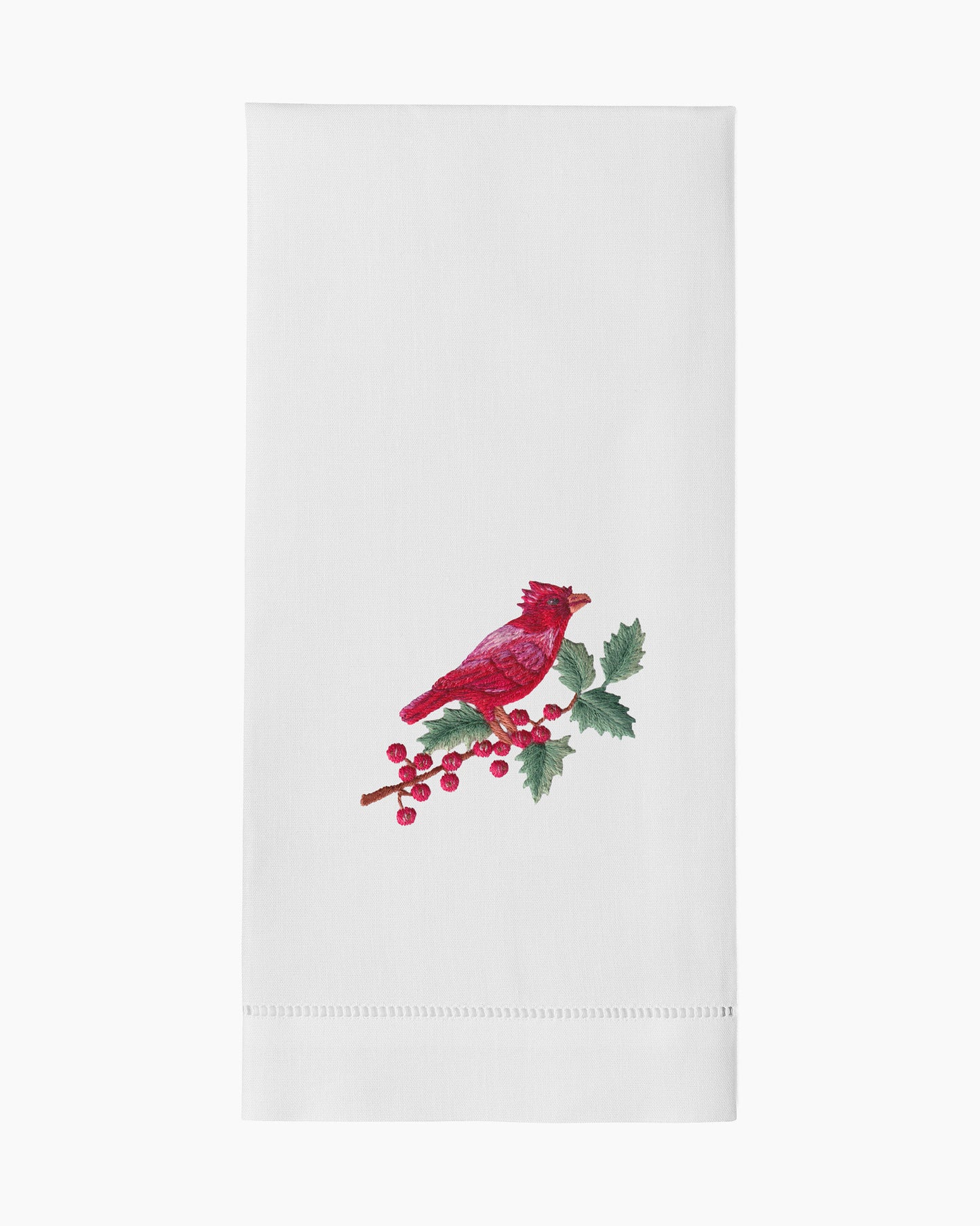 Cardinal Holly Towel