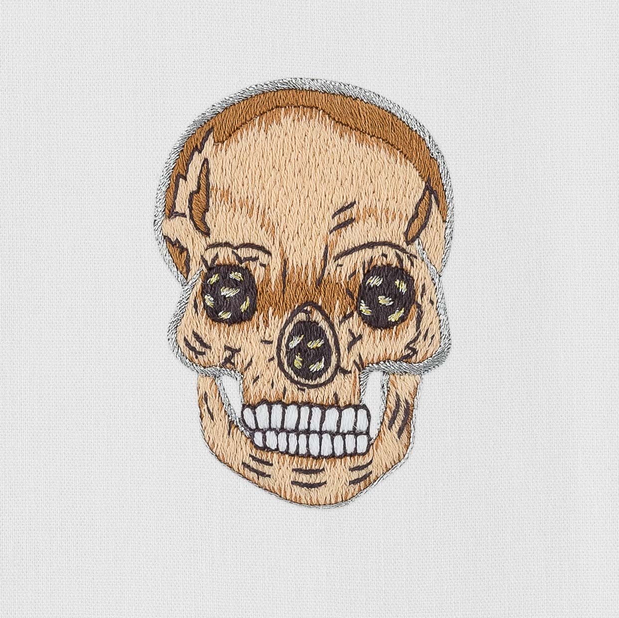 Medieval Skull Hand Towel