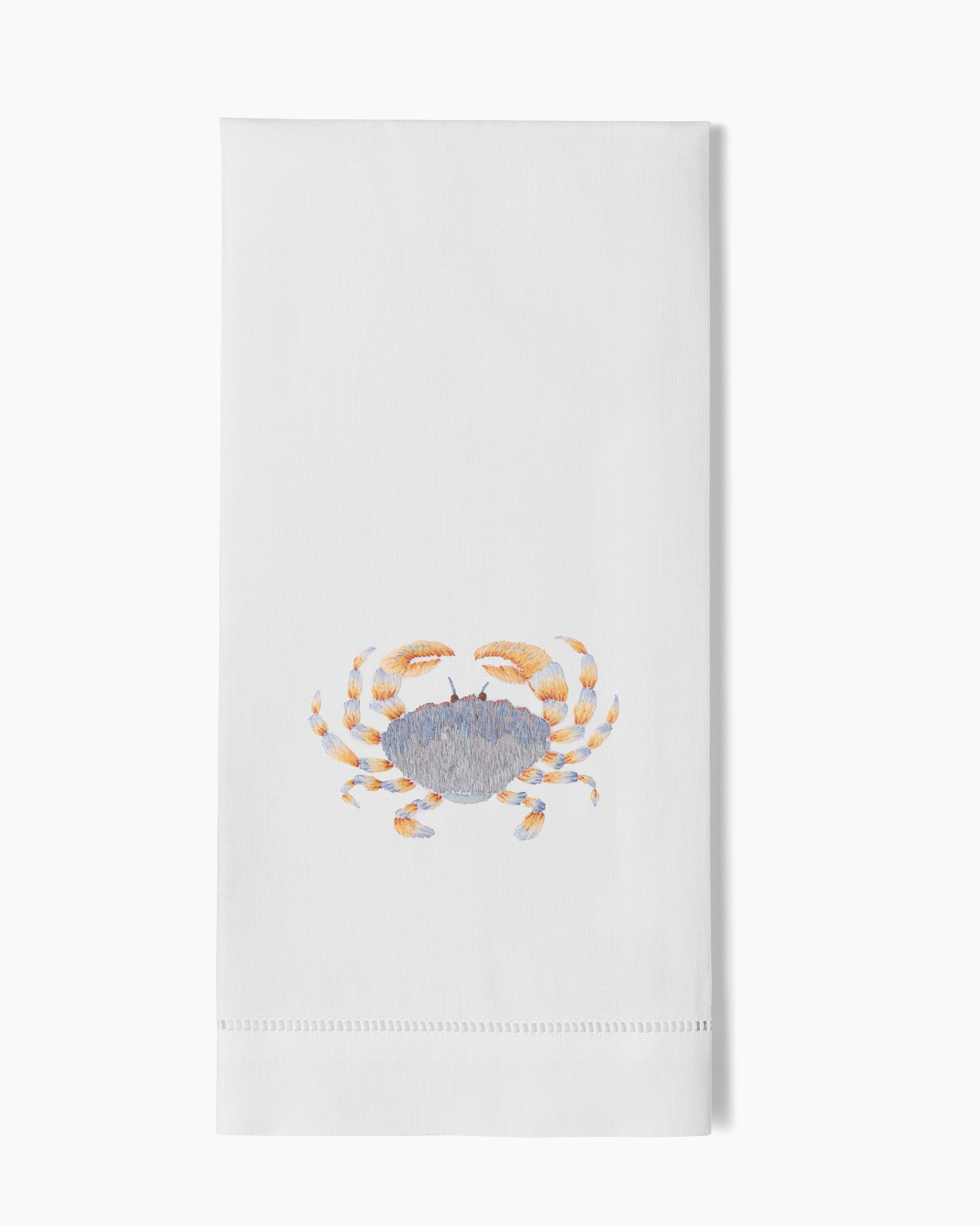 Crab Blue Hand Towel - Thumbnail 2