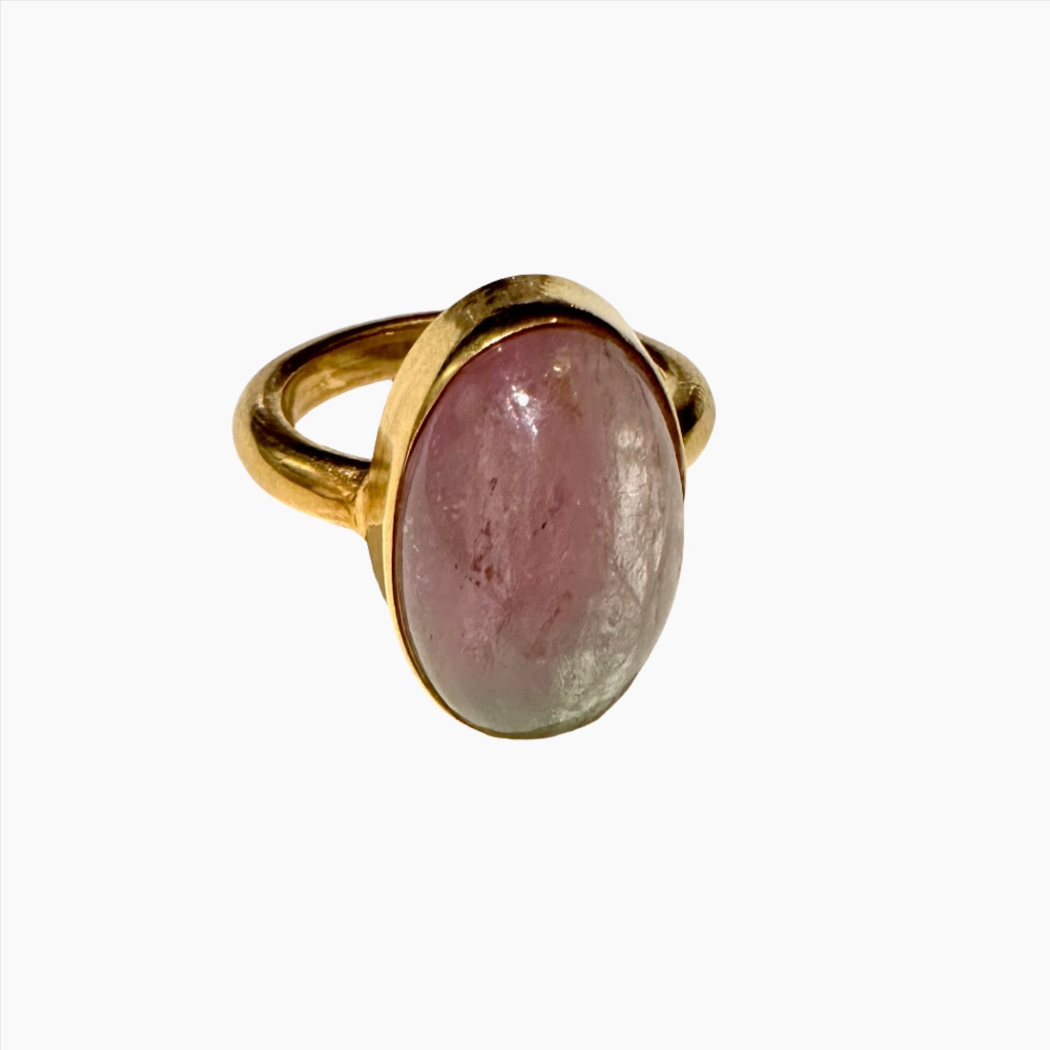 Image of Gemstone Ring: #10 Tourmaline Pink, Size 6.5