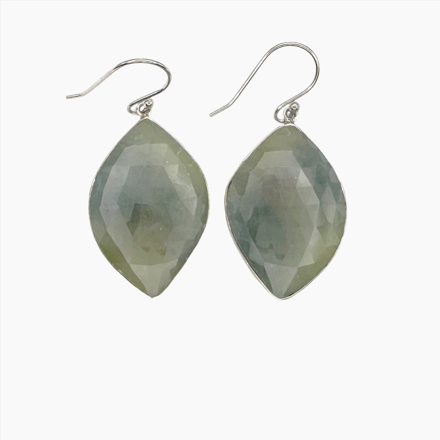 Image of Gemstone Earrings: #116 Emerald