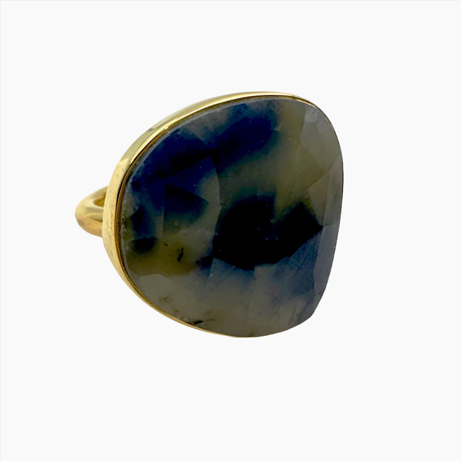 Image of Gemstone Ring: #133 Sapphire, Size 7