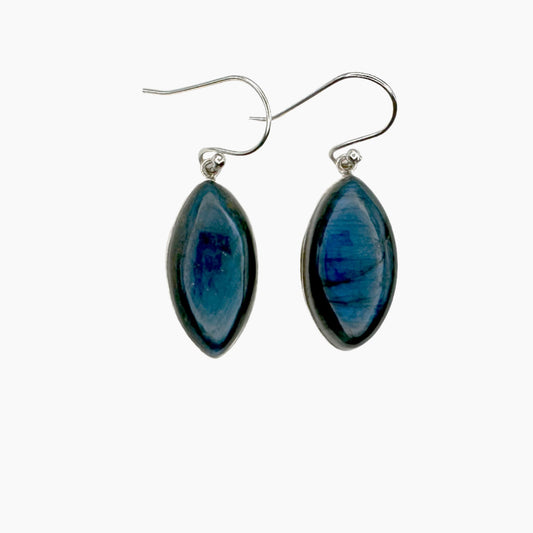 Image of Gemstone Earrings: #153 Labradorite