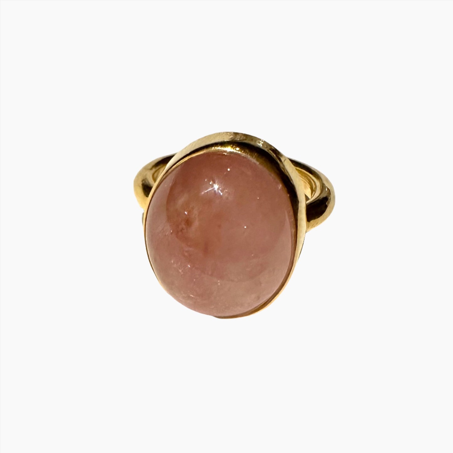 Image of Gemstone Ring: #03 Tourmaline Pink, Size 8