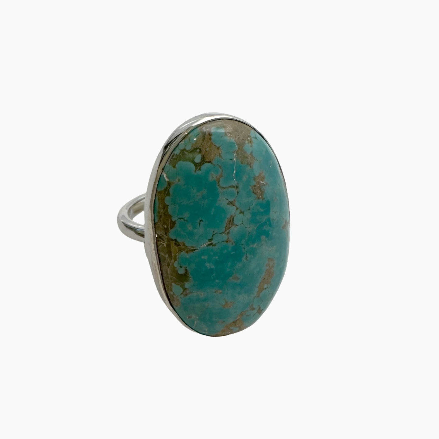 Image of Gemstone Ring: #41 Turquoise, Size 11