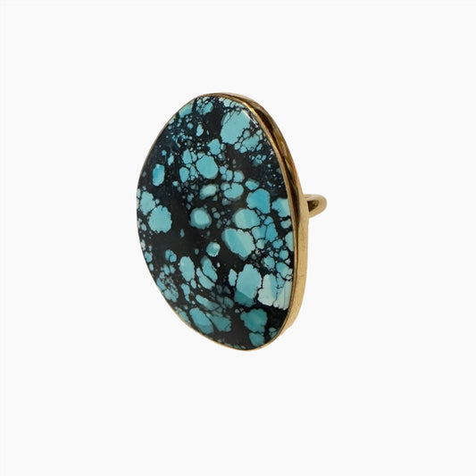 Image of Gemstone Ring: #42 Turquoise, Size 7