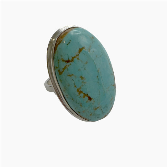 Image of Gemstone Ring: #45 Turquoise, Size 7