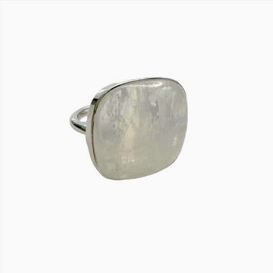 Image of Gemstone Ring: #49 Moonstone, Size 11