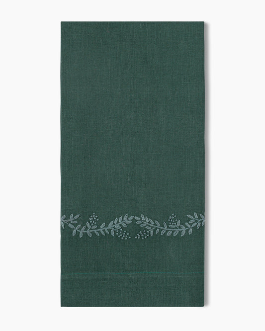Prism Vine Linen Hand Towel