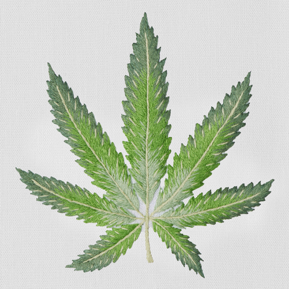 Cannabis Leaf Towel - Thumbnail 5