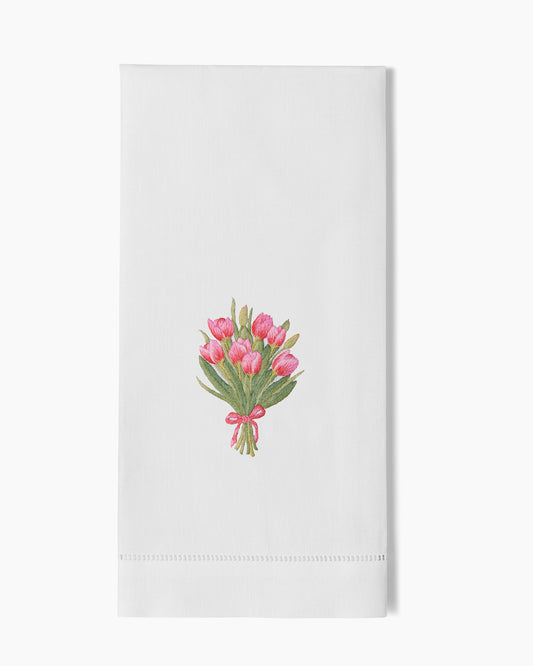 Tulips Bouquet Towel