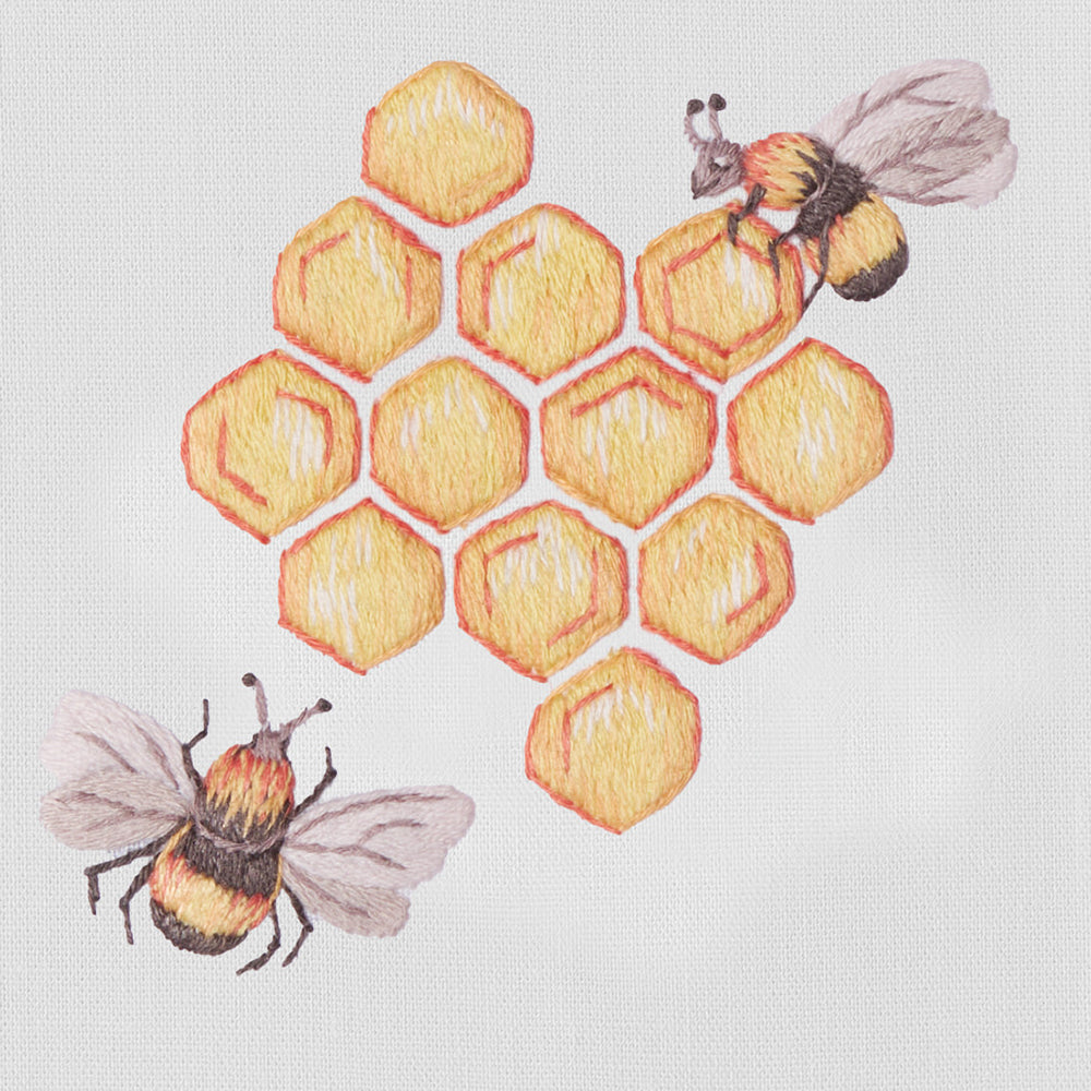 Honeycomb Bees Towel - Thumbnail 4