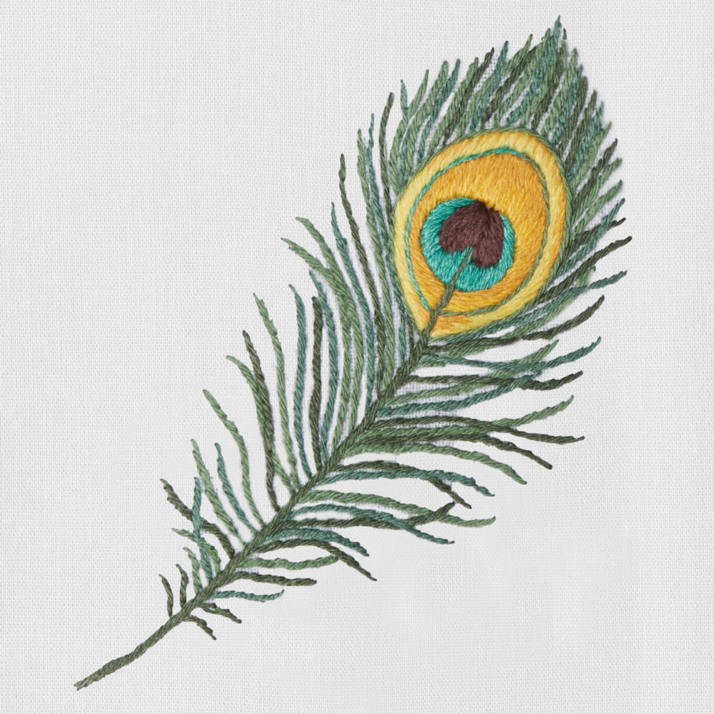 Peacock Feather Towel - Thumbnail 3