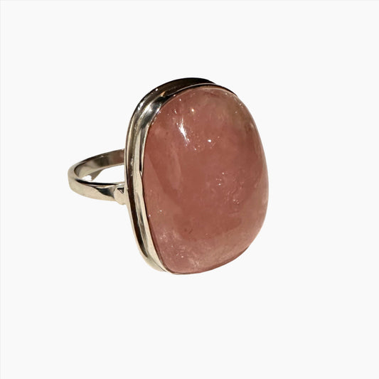 Image of Gemstone Ring: #07 Tourmaline Pink, Size 9.5