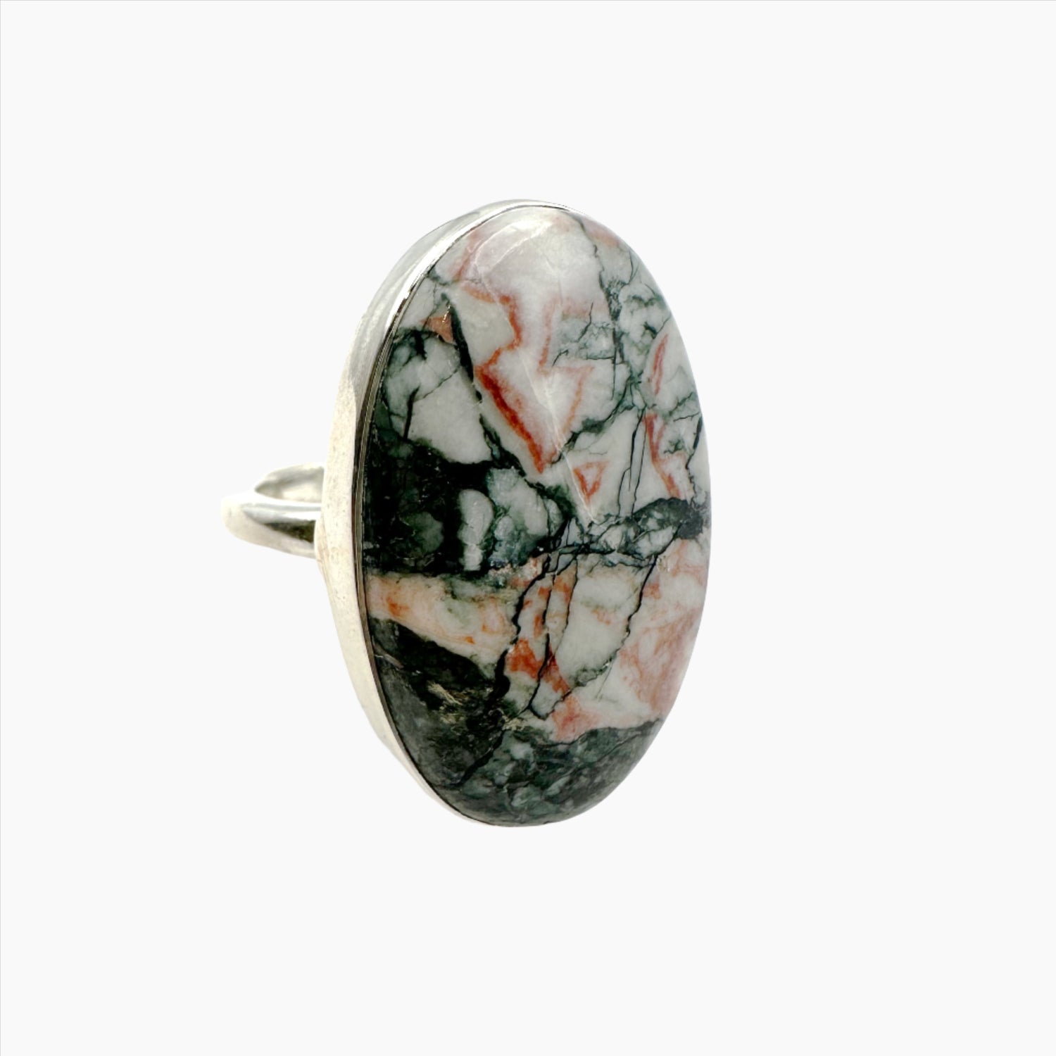 Image of Gemstone Ring: #89 Agate, Size 7