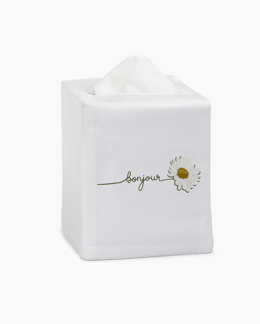 Bonjour Daisy Tissue Box Cover