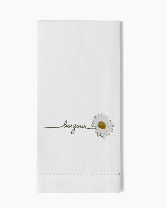 Bonjour Daisy Hand Towel