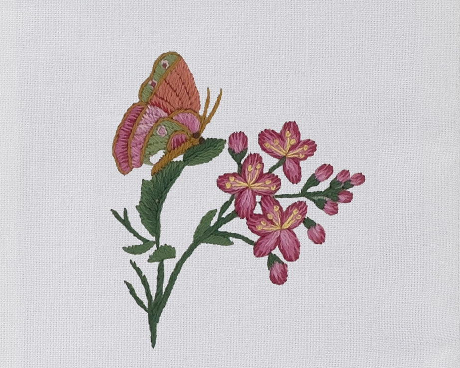 Butterflies & Flowers Tissue Box Cover - Thumbnail 3