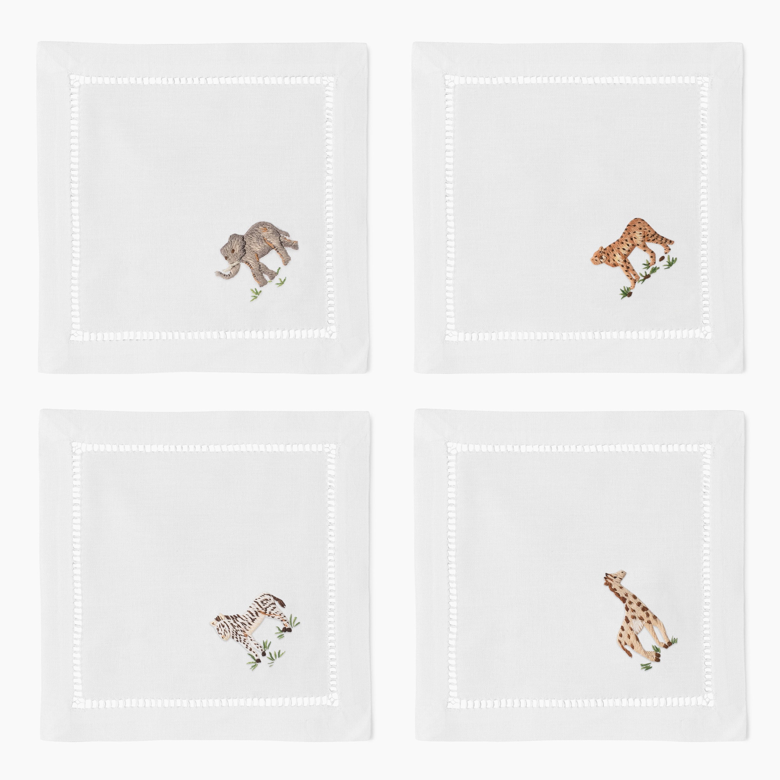 African Animals Cocktail Napkins - Thumbnail 2