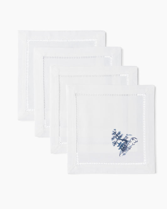 Canton Blue Cocktail Napkins