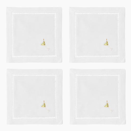 Dirty Martini Cocktail Napkins