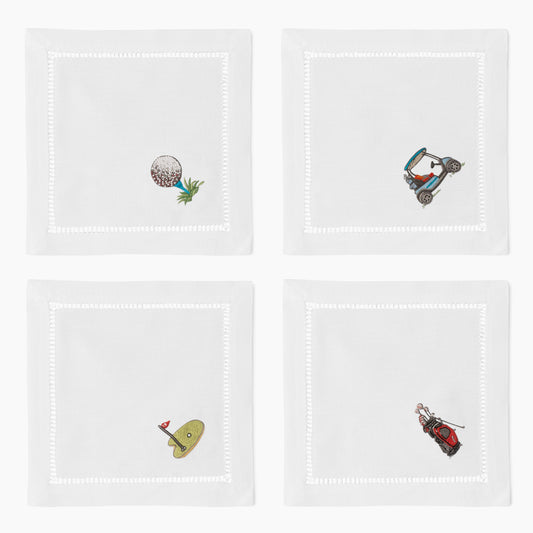 Golfing Cocktail Napkins