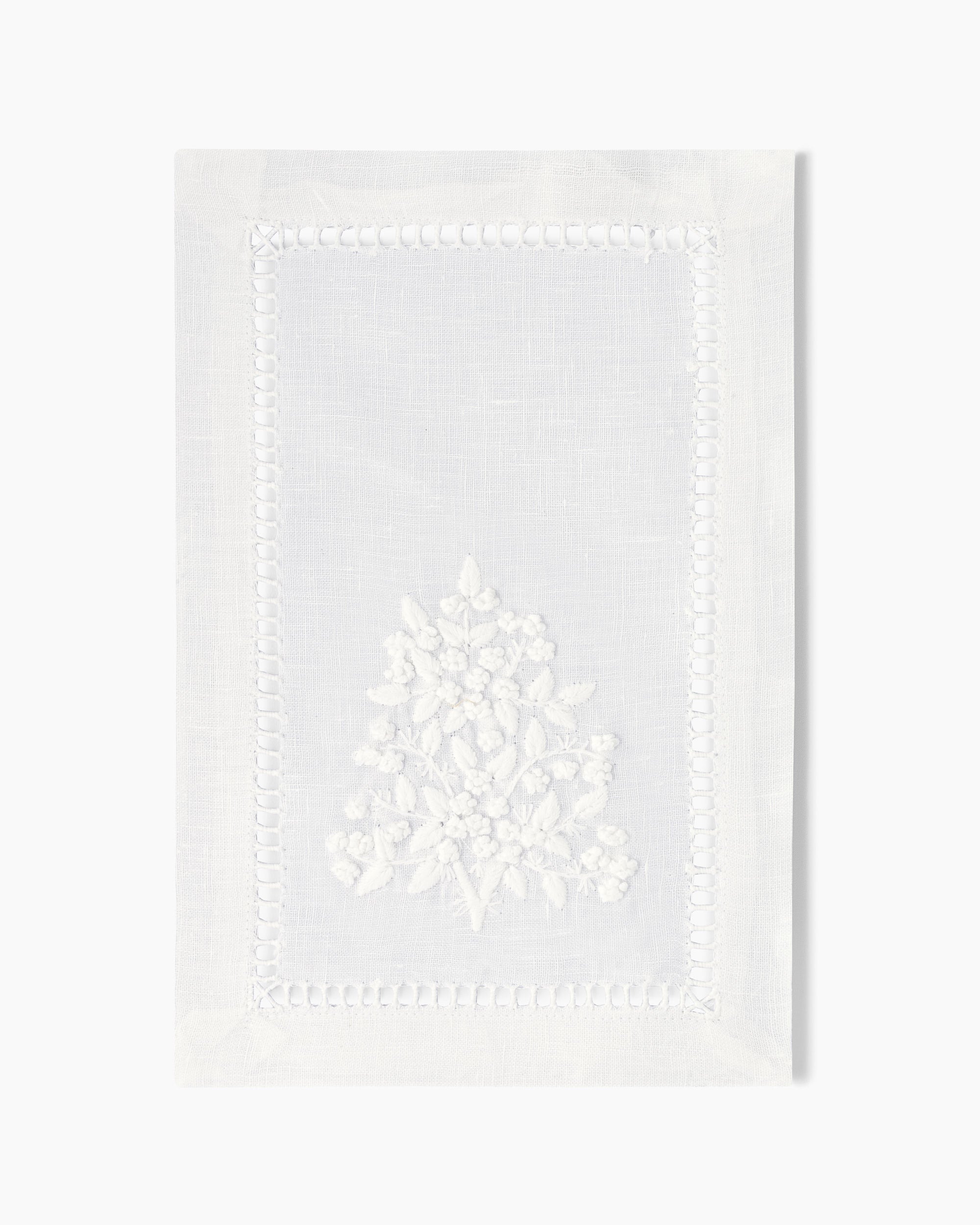 Jardin Classic Linen Cocktail Napkin - Thumbnail 2
