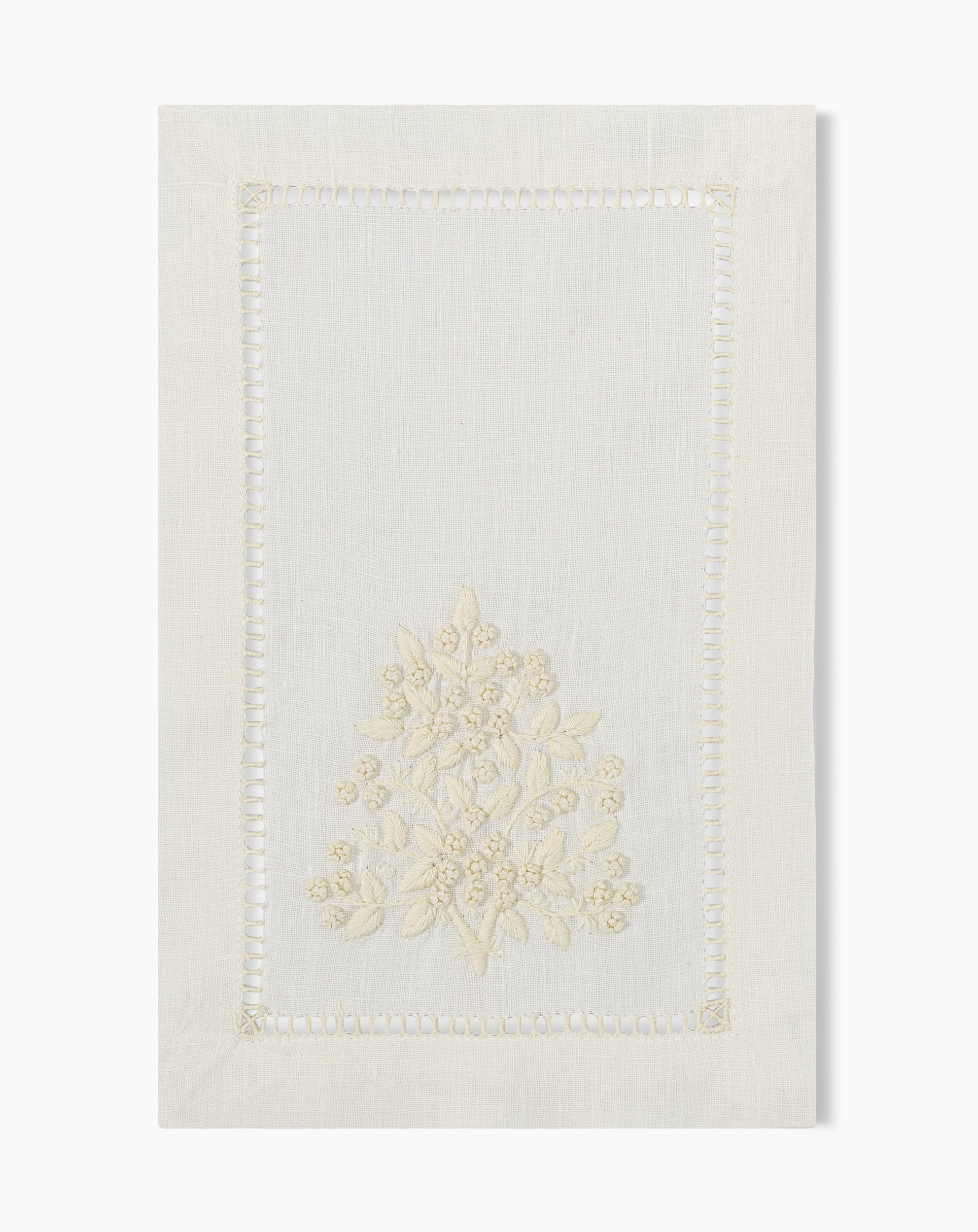 Jardin Monochrome Cocktail Napkins - Thumbnail 4