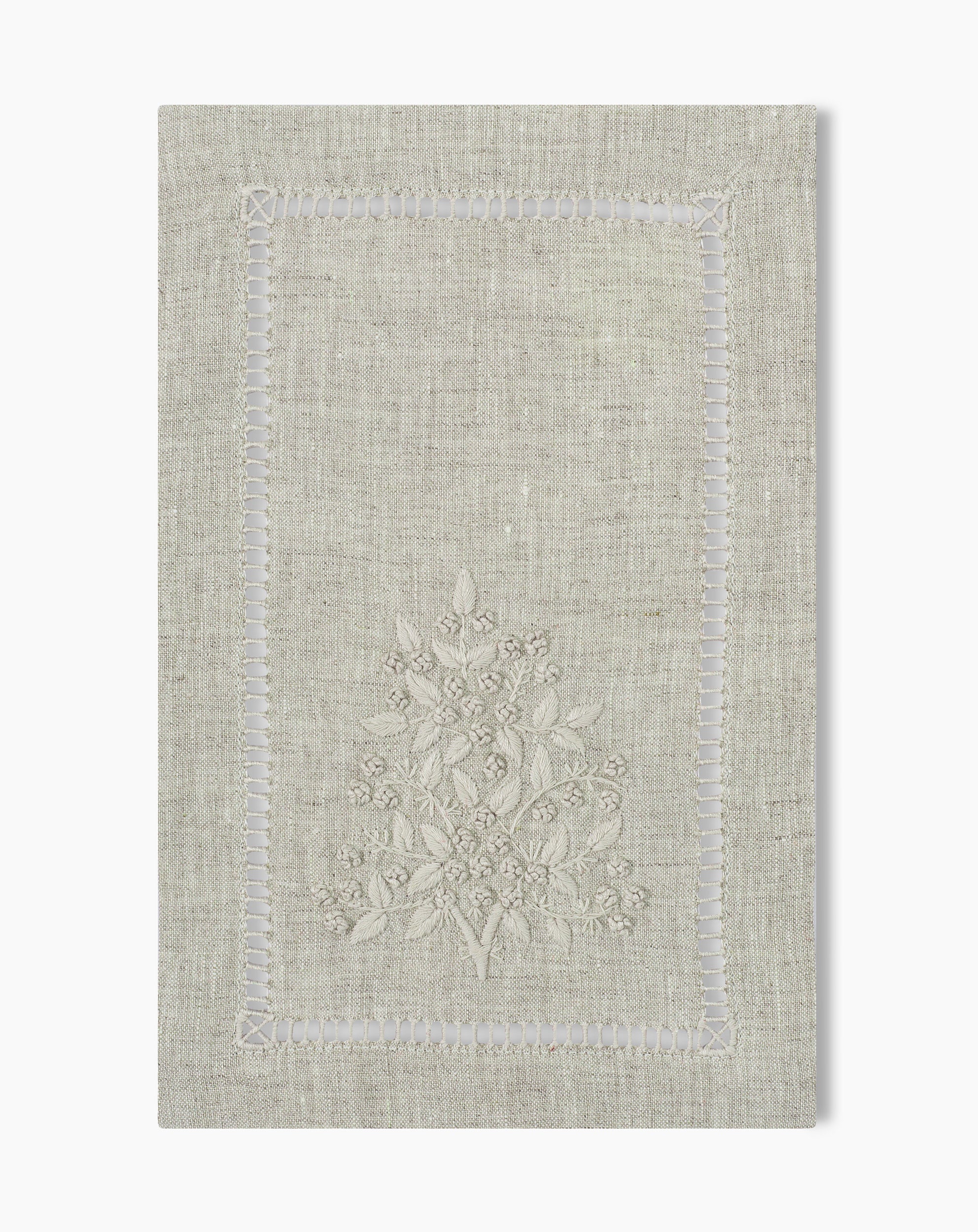 Jardin Monochrome Cocktail Napkins - Thumbnail 5