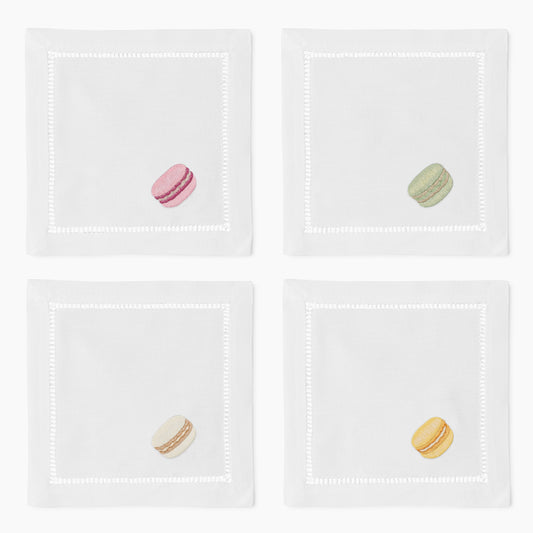 Macarons Cocktail Napkins