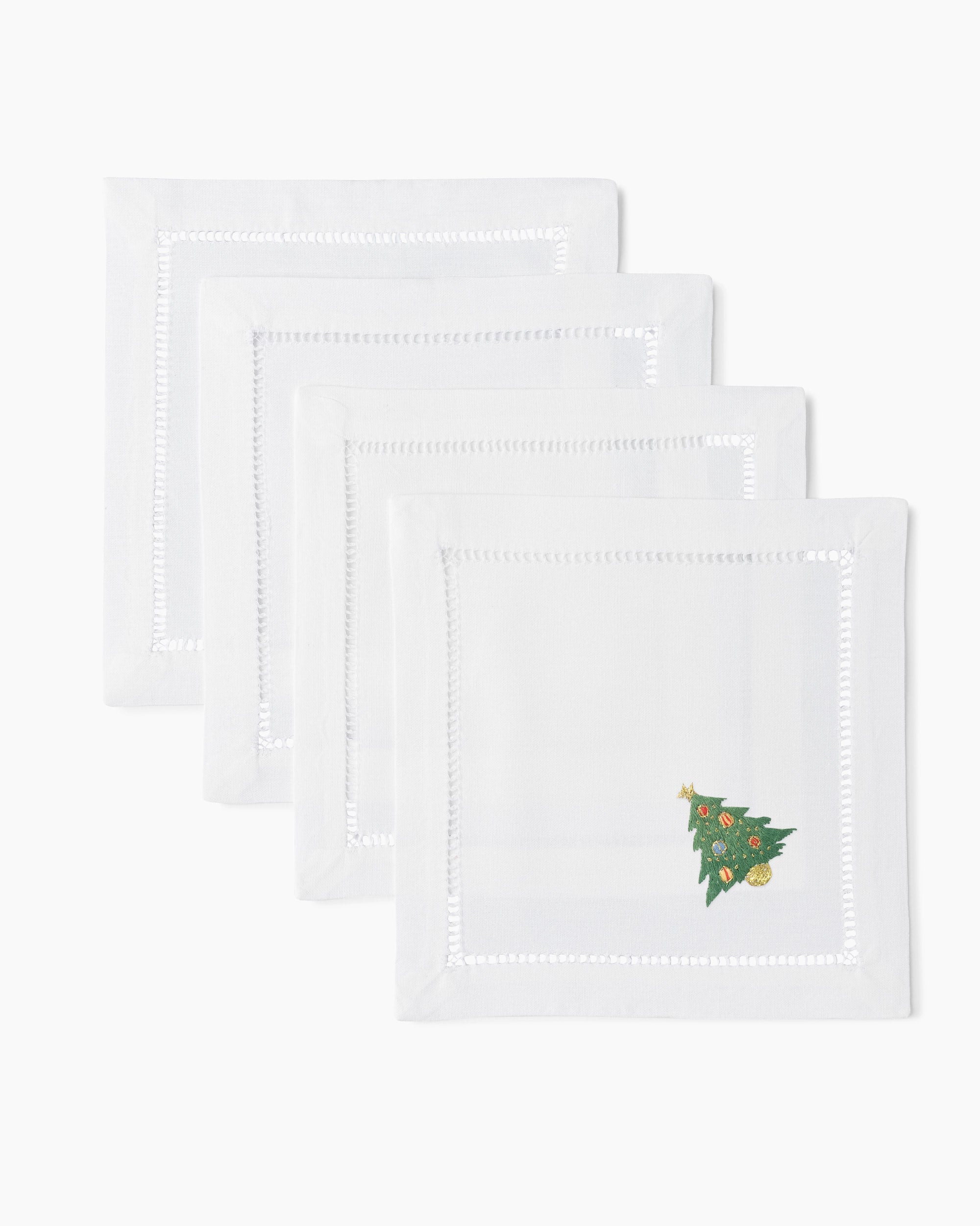 Ornament Tree Cocktail Napkins - Thumbnail 5