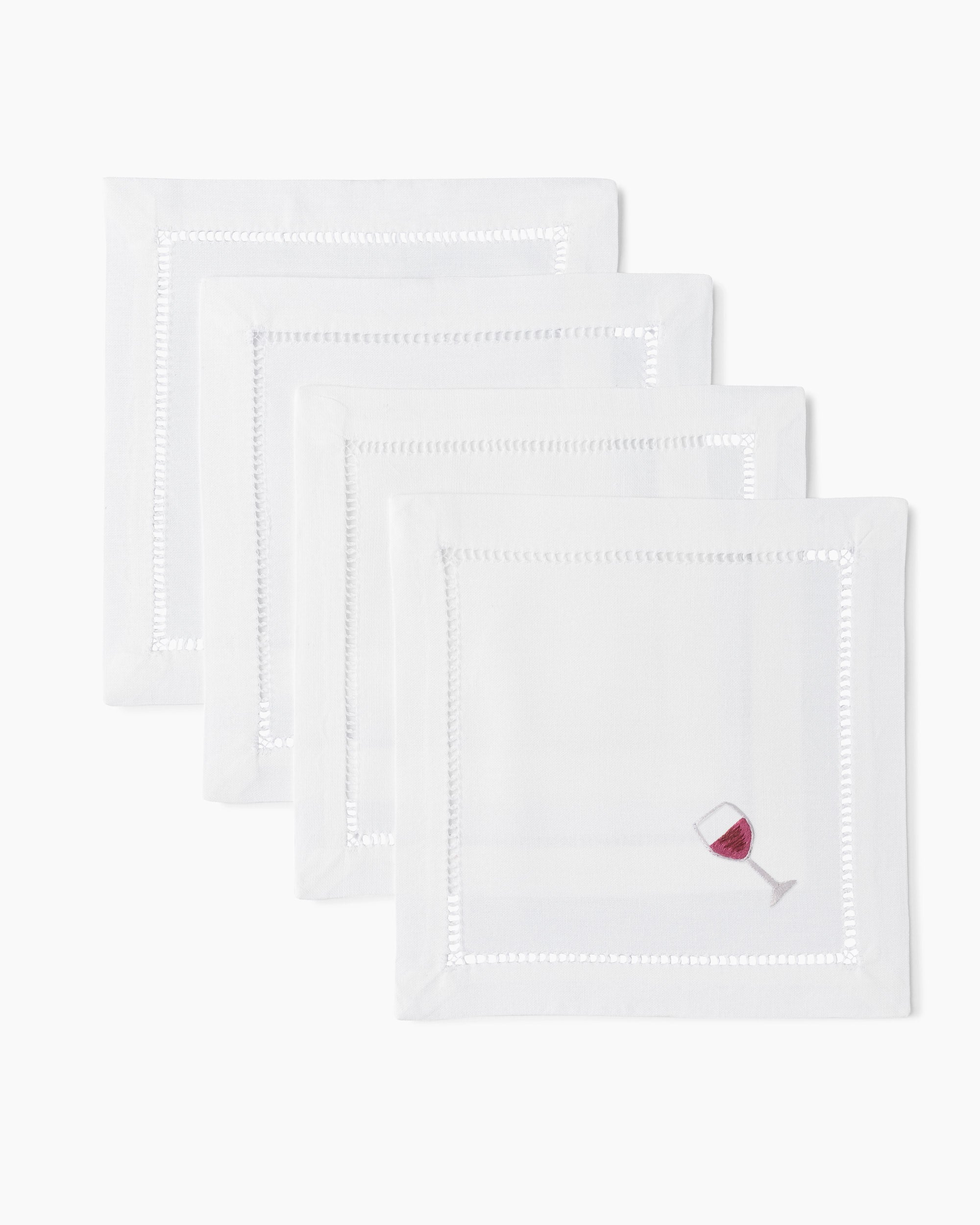 Red Wine Cocktail Napkins - Thumbnail 2