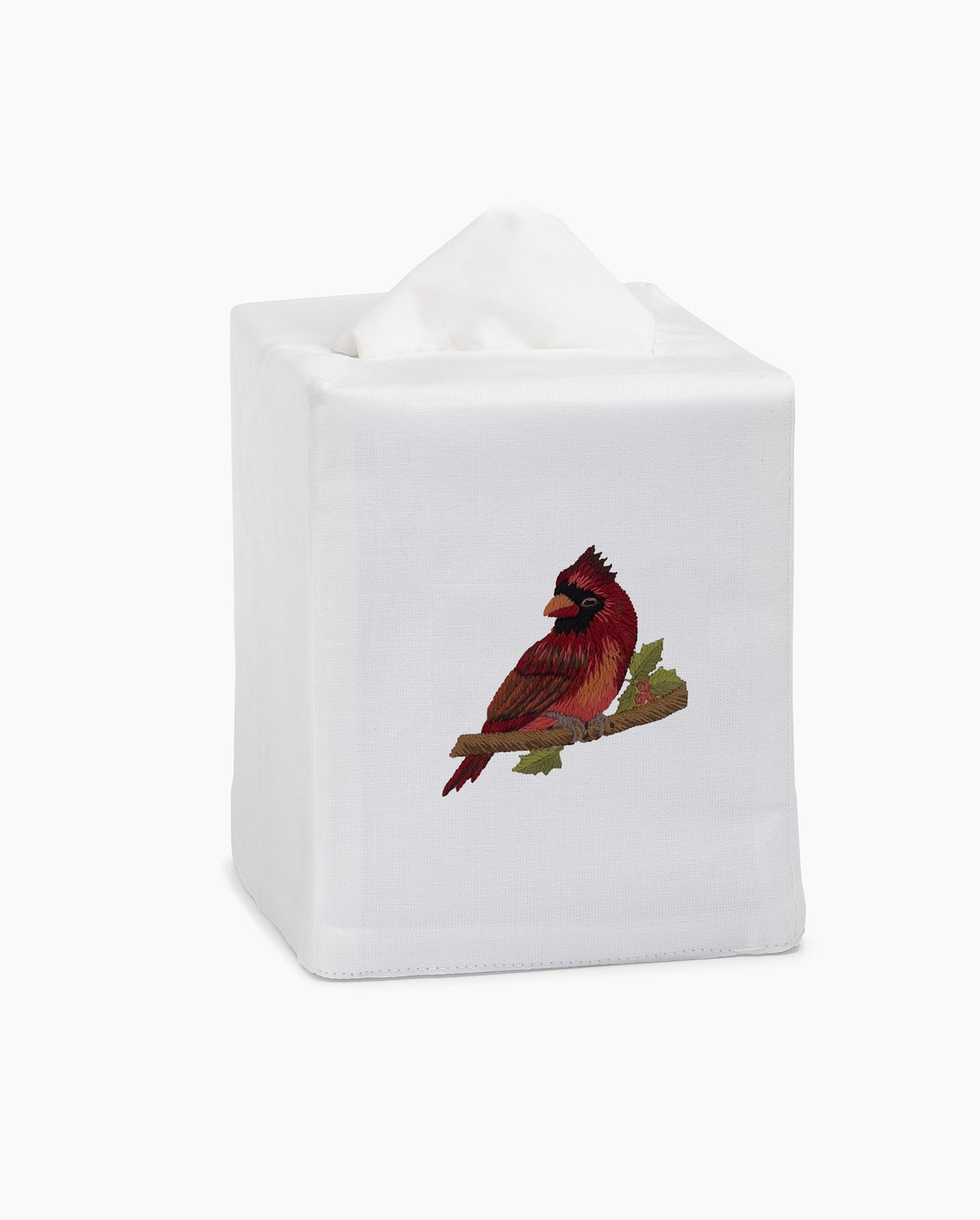 Cardinal Modern Tissue Box Cover