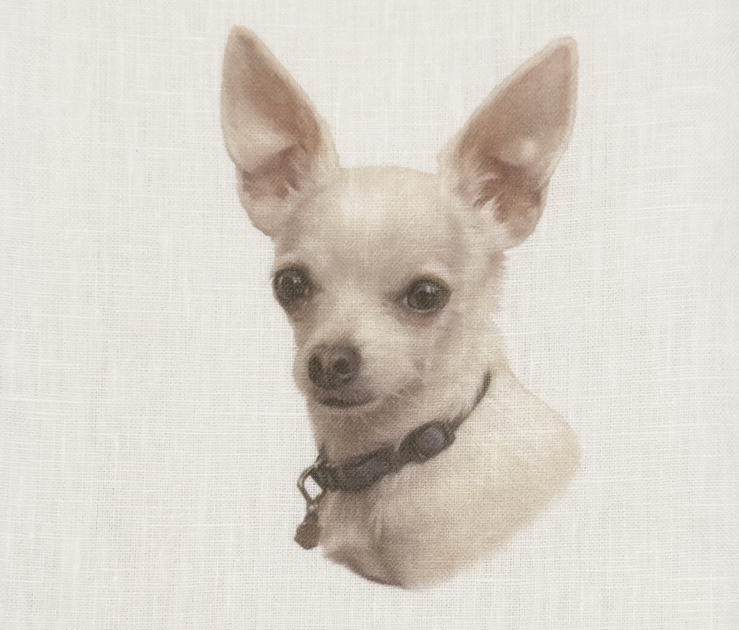 Chihuahua Linen Hand Towel - Thumbnail 5
