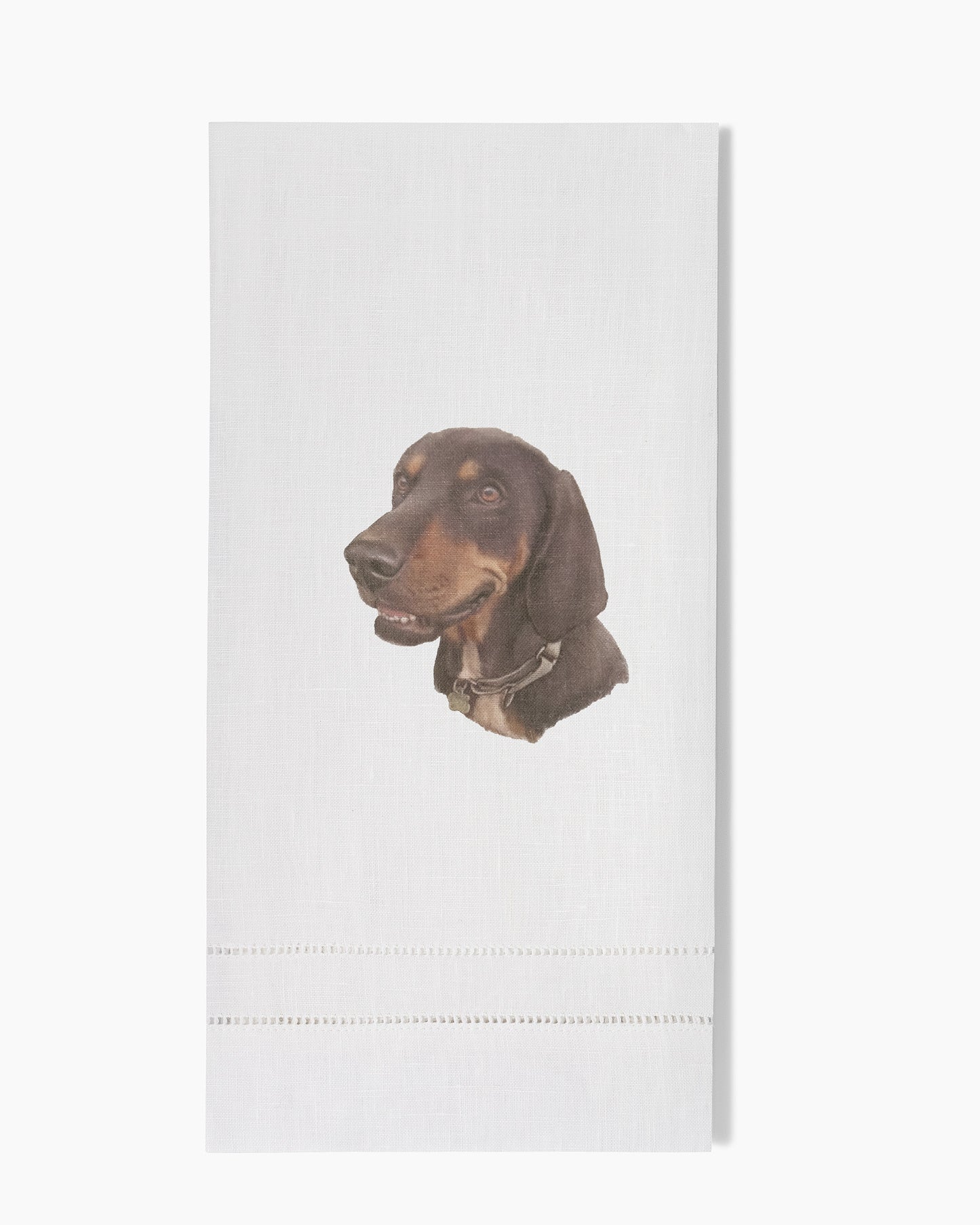 Dachshund Linen Hand Towel