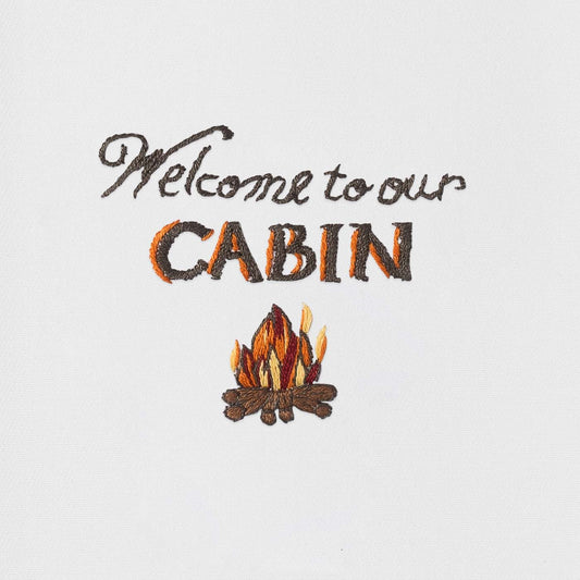 Welcome to Our Cabin Everyday Towel