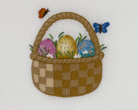 Image of a Henry Handwork Easter Basket motif.